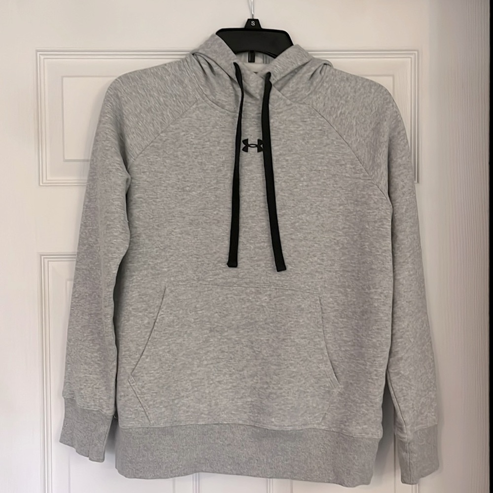 Gray Under Armor hoodie